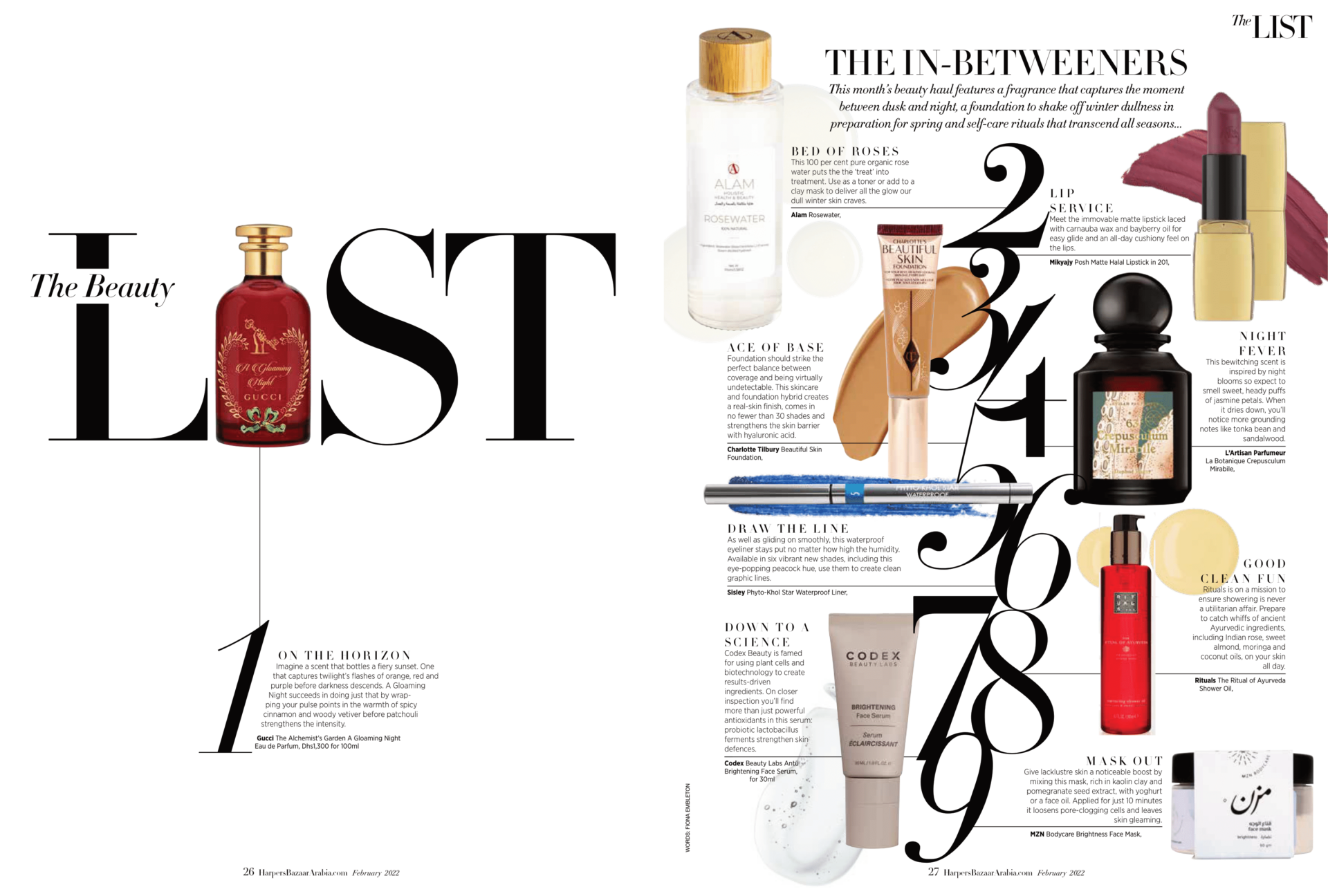 Harper's Bazaar Arabia Beauty List - ALAM - HEALTH & BEAUTY